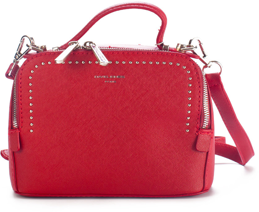 

Женская сумка кросс боди David Jones 7770834 красная