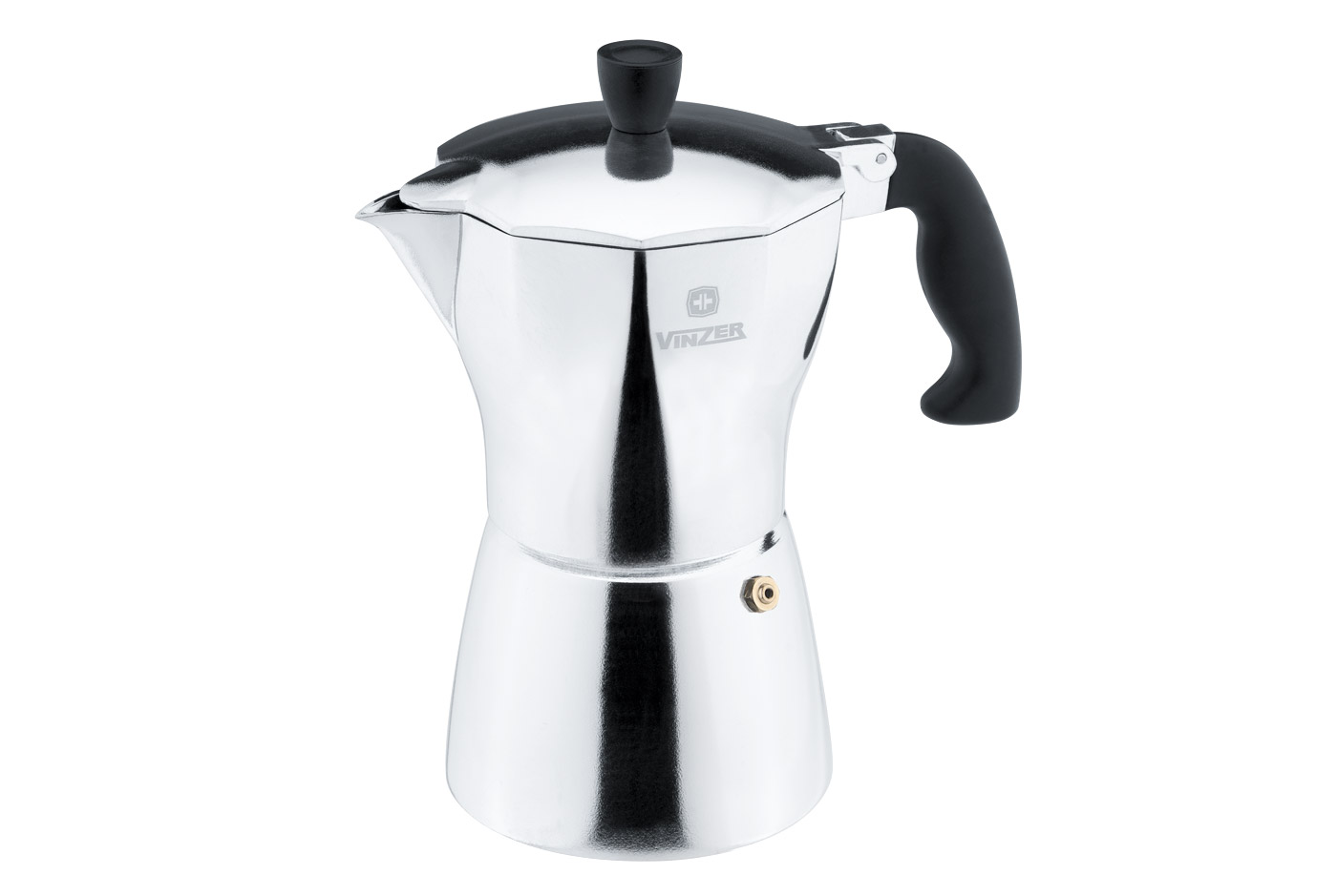 

Кофеварка гейзерная VINZER Moka Aroma 9 чашек по 55 мл