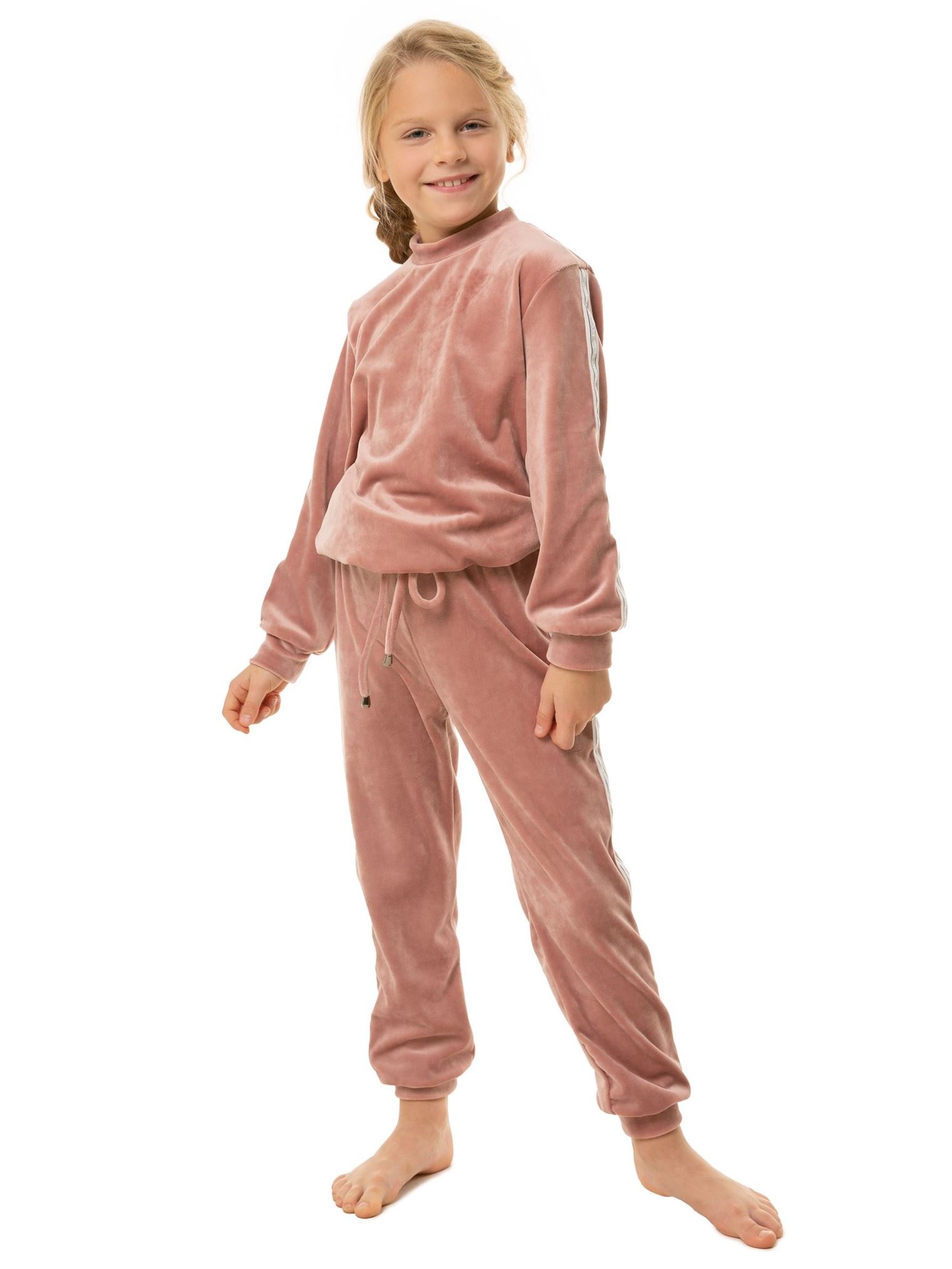 

Спортивный костюм Yumster Velours YG.21.42.003 134 см Розовый