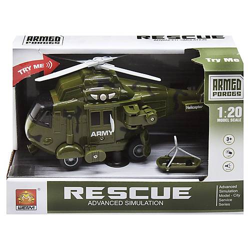 

Вертолет "Air Rescue" зеленый WENYI (WY761A/B) WENYI (WY761A/B)