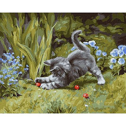 

Картина по номерам "Игривый котёнок" ★★★★ Идейка (KHO4251) Идейка (KHO4251)