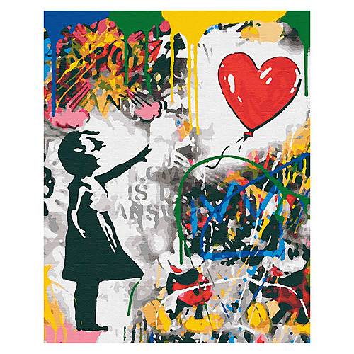 

Картина по номерам "LOVE IS THE ANSWER" Riviera Blanca (RB-0054) Riviera Blanca (RB-0054)