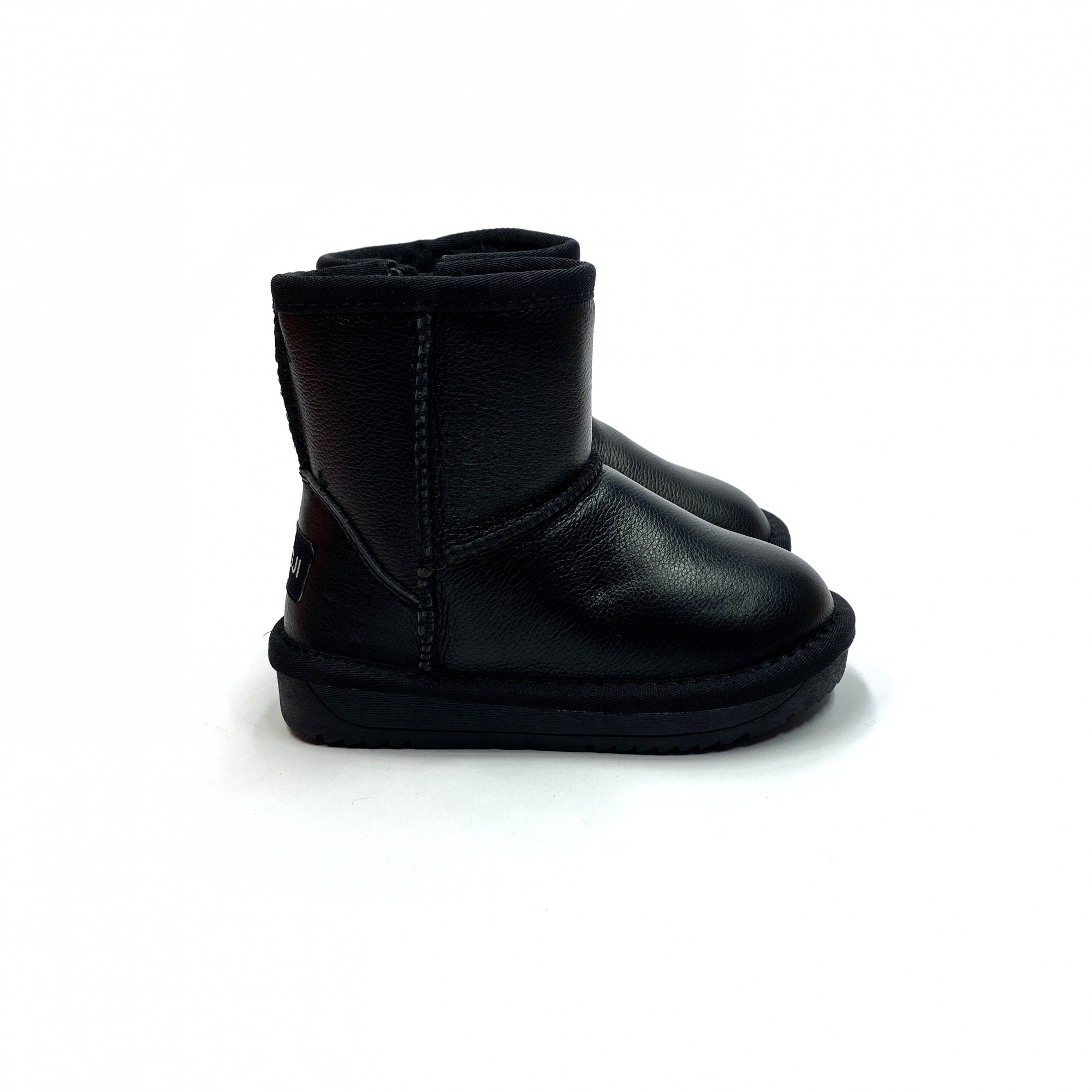 

Кожаные угги для мальчиков Xiao Dian Молния 33 21 см Black 7002