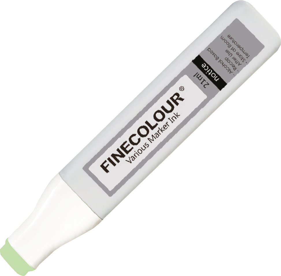 

Заправка спиртовая Finecolour Refill Ink 452 зеленое яблоко YG452 (EF900-452)