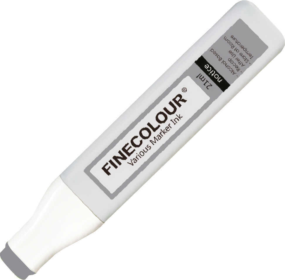 

Заправка спиртовая Finecolour Refill Ink 460 нейтральный серый №6 NG460 (EF900-460)