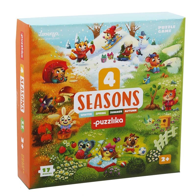 

Пазлы Puzzlika Развивающие Четыре сезона