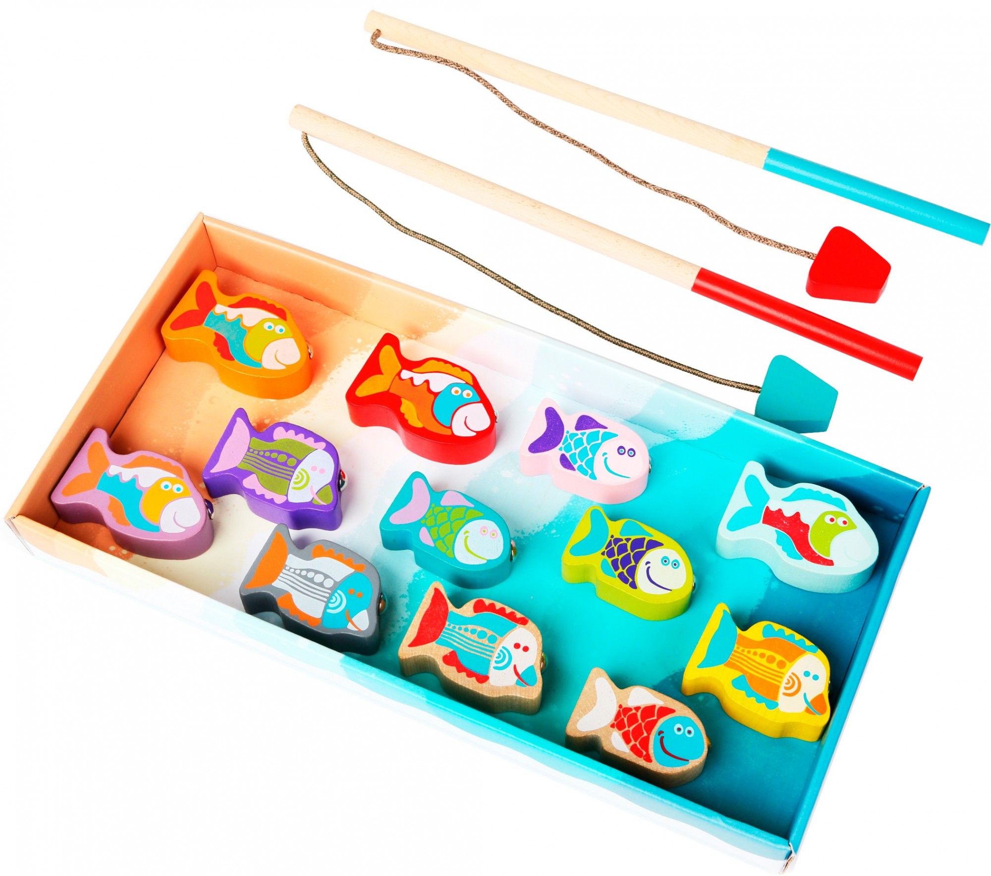 

Деревянная игрушка Cubika Рыбалка