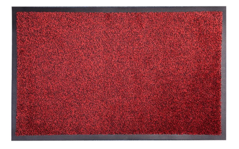 

Грязезащитный коврик Kleen-Tex Iron-Horse Black Scarlet 85x120см Черно-красный
