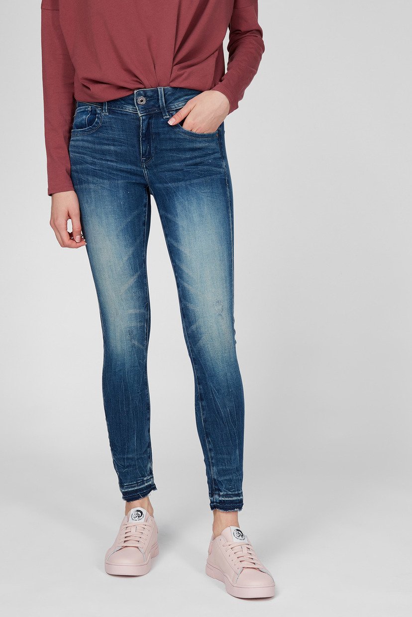 

Женские синие джинсы Lynn Mid Skinny G-Star RAW  D08616,C296, Женские синие джинсы Lynn Mid Skinny G-Star RAW 27-30 D08616,C296