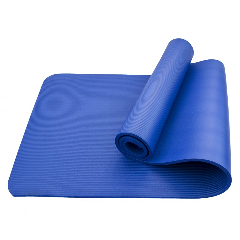 

Коврик для йоги и фитнеса Sportcraft NBR Blue 1830х610х10 мм, код: ES0006