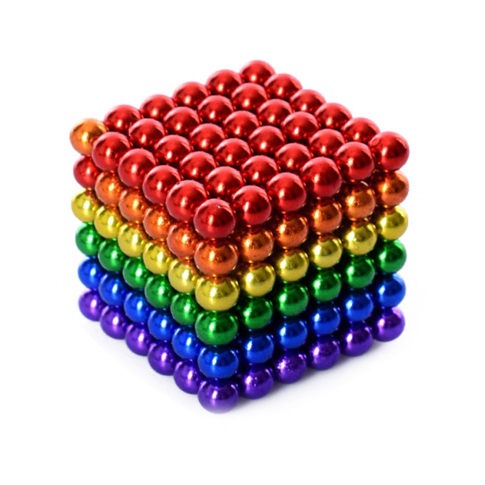

Магнитный неокуб антистресс головоломка металлическая MAG-004(Multicolored) (Разноцветный)
