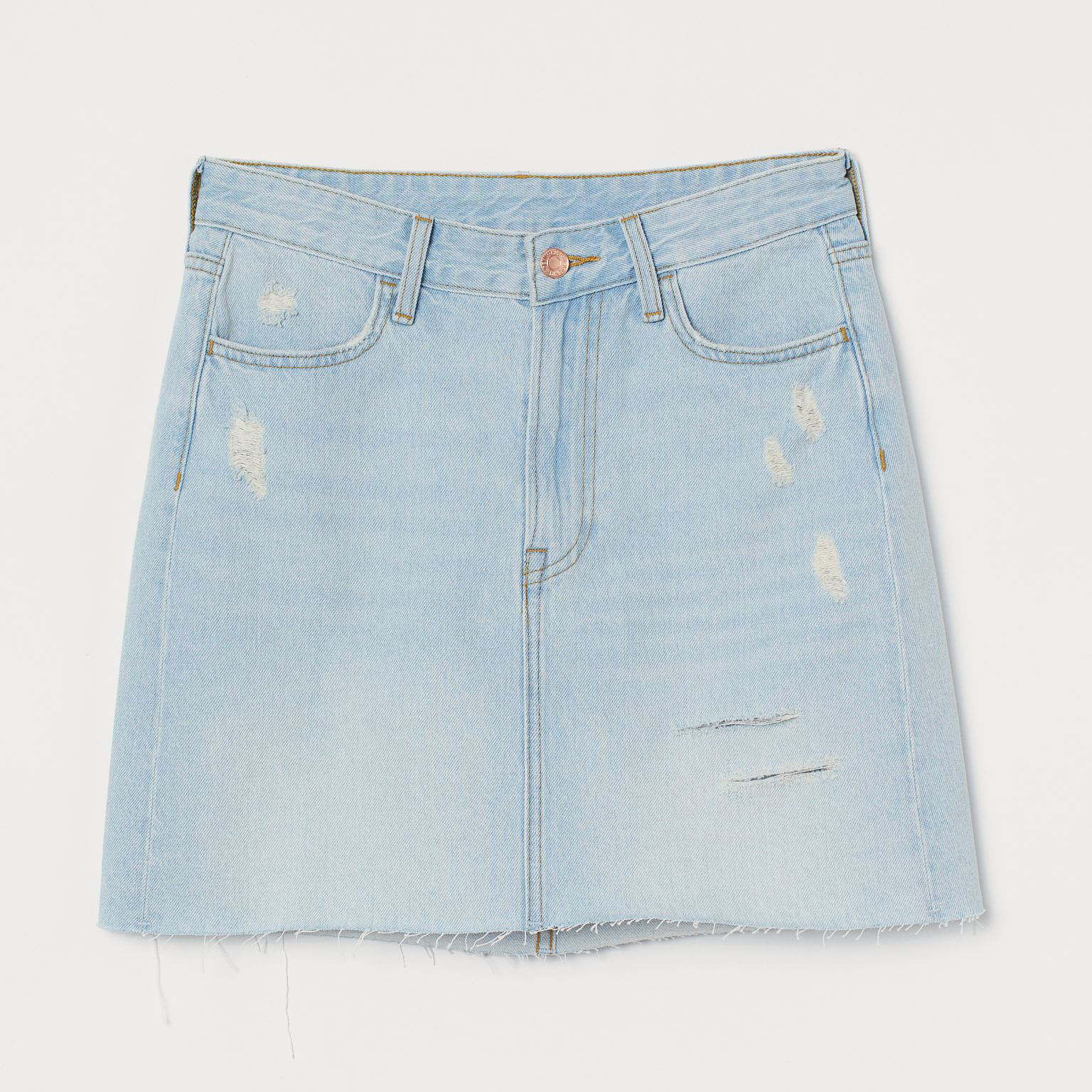 

Юбка джинсовая H&M 204-6881052  Голубая, Юбка джинсовая H&M 204-6881052 42 Голубая