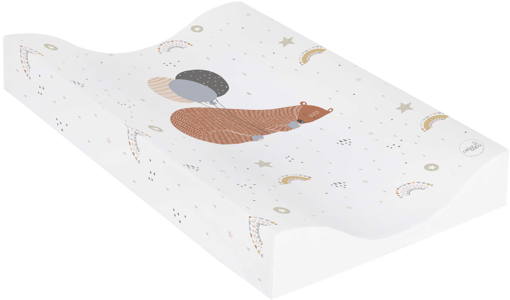 

Пеленальный матрас Ceba Baby COSY Big Bear мягкий профилированный на комод 70 x 50 см (W-104-000-638)