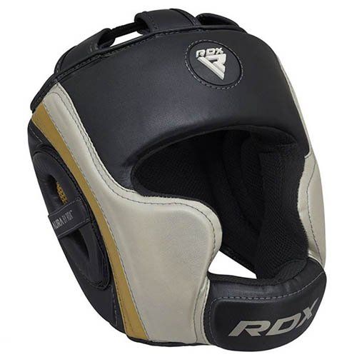 

Боксерский шлем RDX Aura RDX Inc L Черно-золотой (37260075)