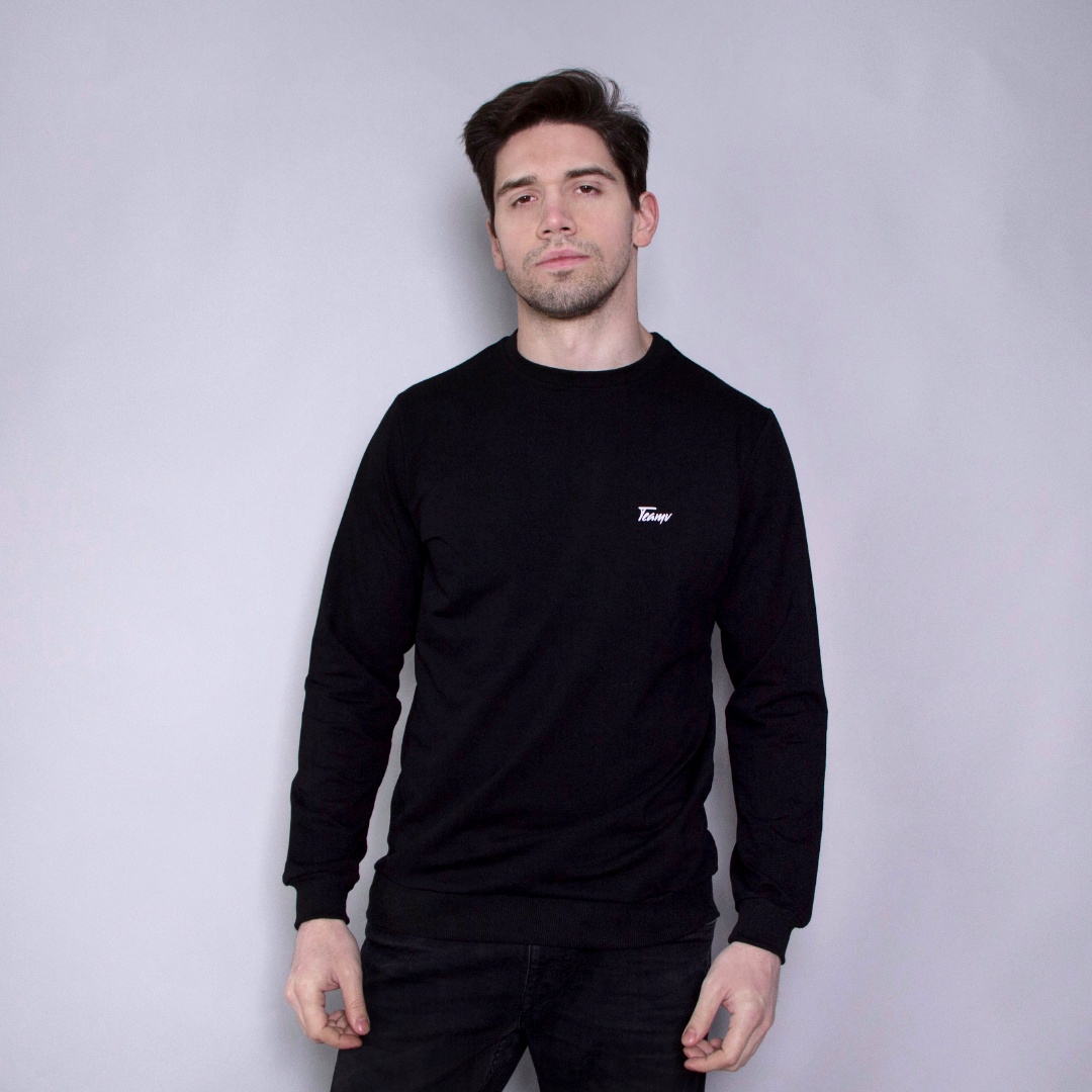 

Мужской свитшот Teamv Simple 2 Черный, Мужской свитшот Teamv Simple 2 Черный M