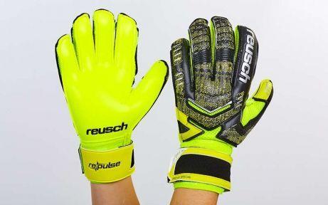 

Перчатки вратарские Reusch салатовые 9