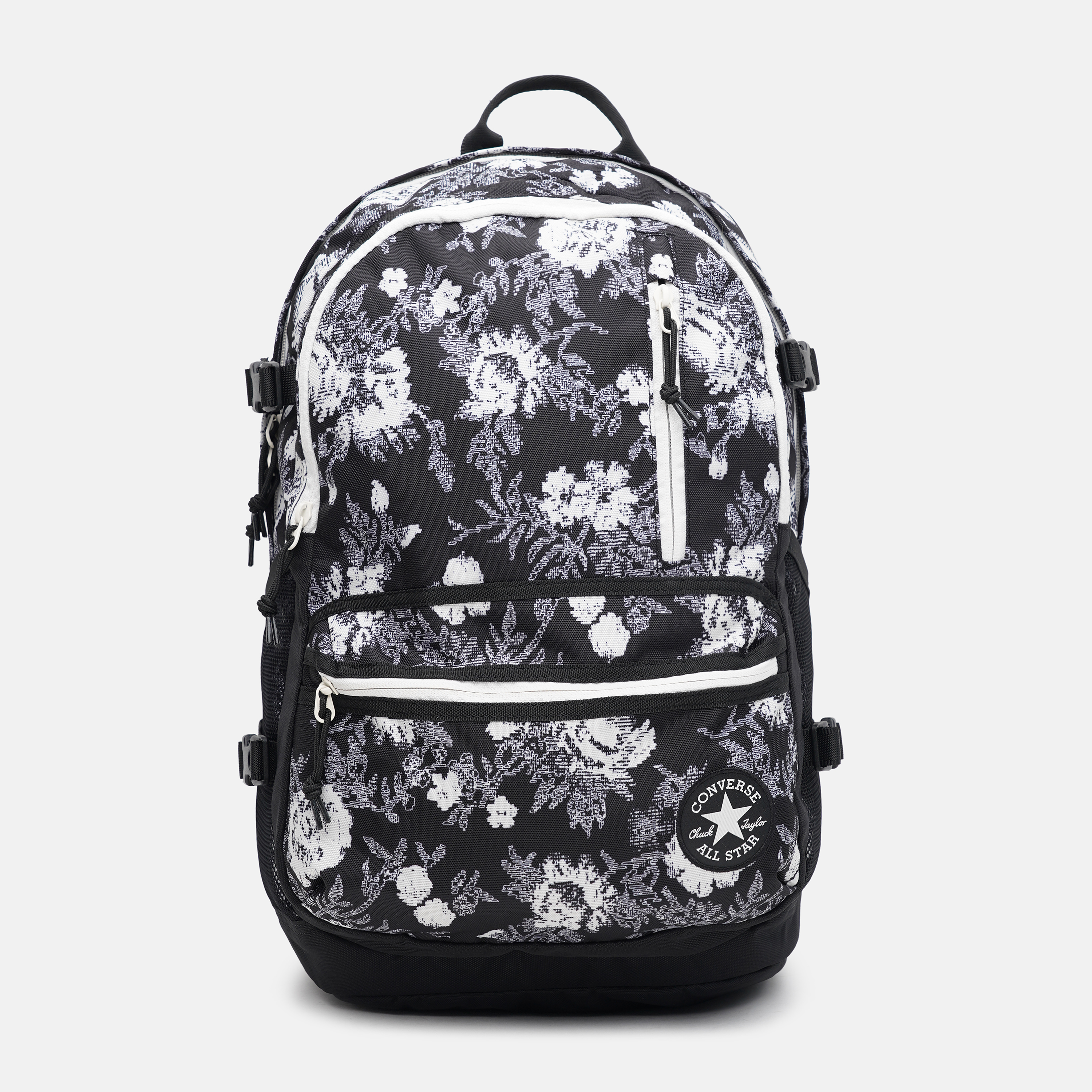 

Рюкзак Converse Straight Edge Backpack Print 10022408-001 Black/Egret Floral