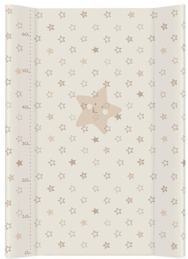 

Пеленальная доска Ceba Baby 70x50x3 см на кровать 120x60 см Stars beige (W-203-066-111)