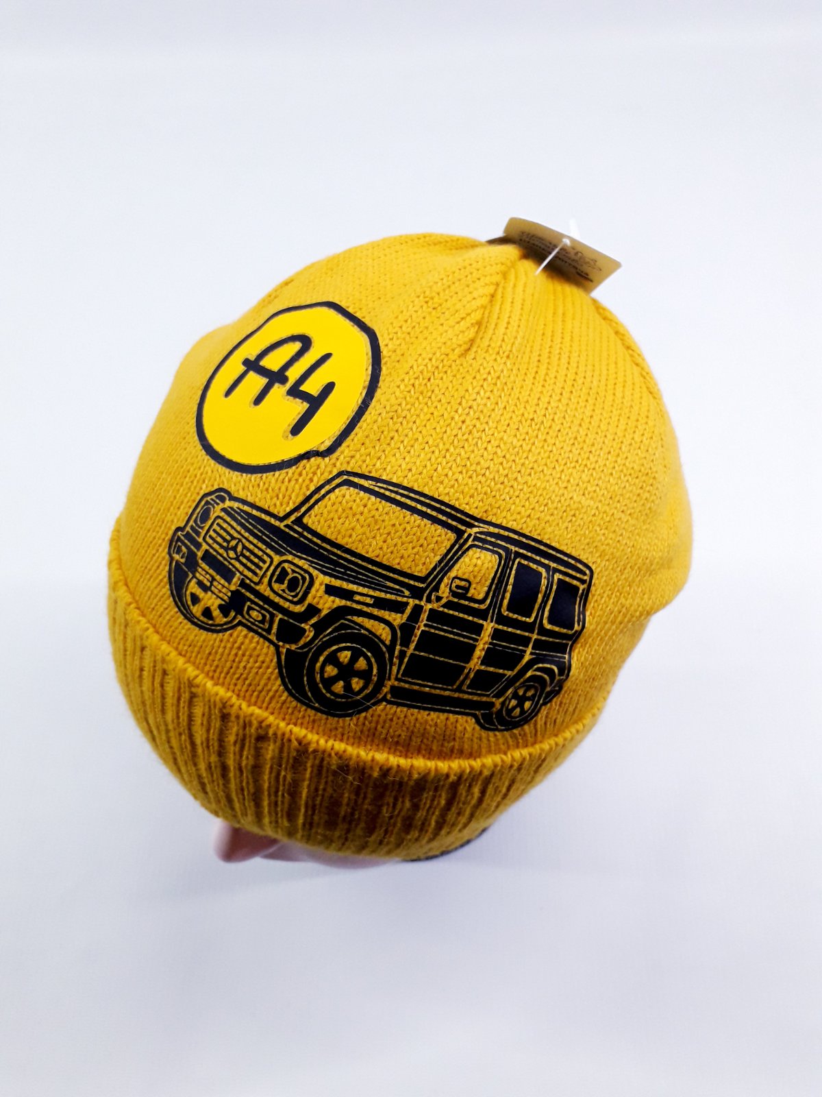

Зимняя шапка Kraft 2721 52см 54см(р) желтый
