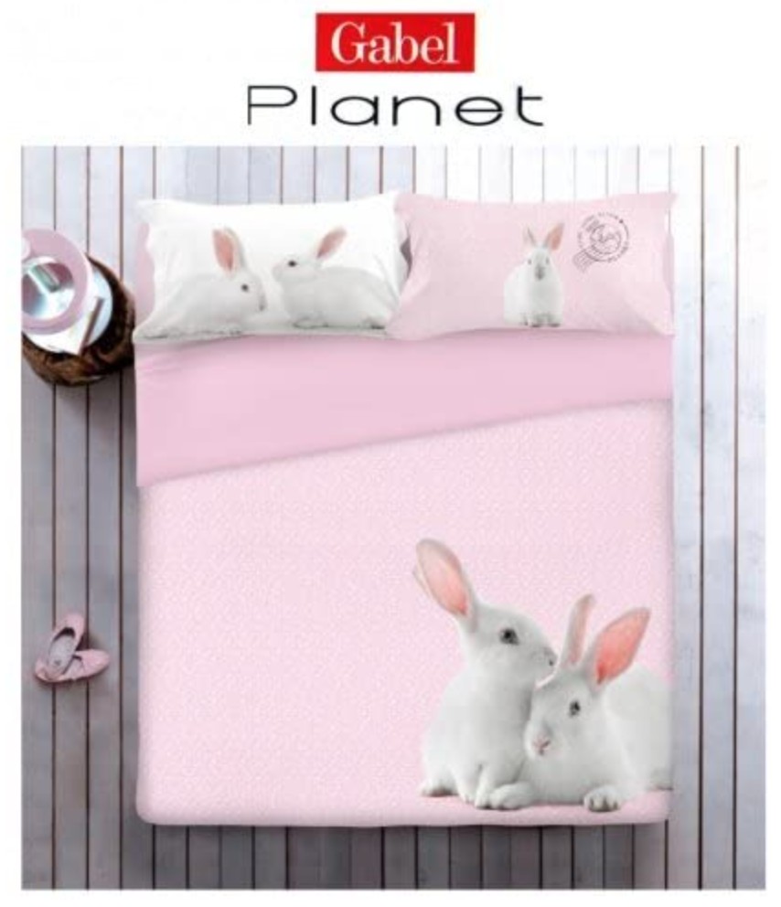 

Постельное белье Gabel Bunny 155х205 см Розовый 00 15327 155 205 41 00