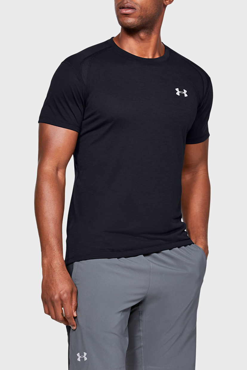 

Мужская черная футболка UA STREAKER 2.0 SHORTSLEEVE Under Armour  1326579-001, Мужская черная футболка UA STREAKER 2.0 SHORTSLEEVE Under Armour S 1326579-001