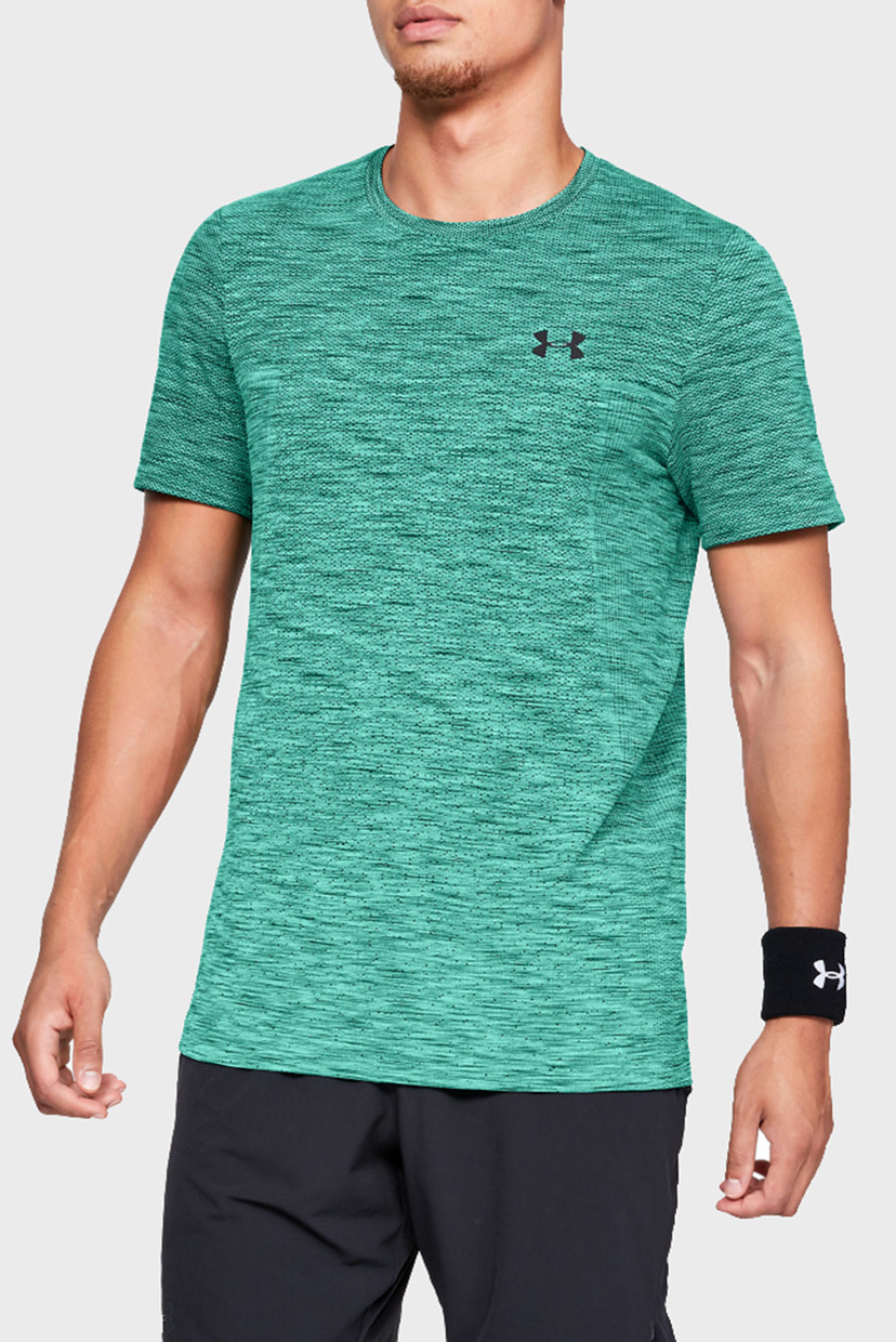 

Мужская зеленая футболка Siphon SS Fade Nov Under Armour S 1325624-349