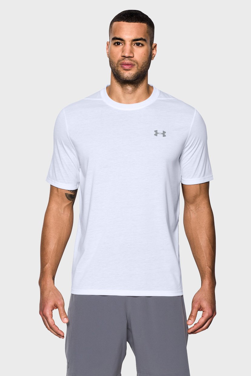 

Мужская белая футболка UA Threadborne SS Under Armour S 1289583-100