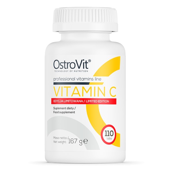 

Витамины OstroVit Vitamin C 1000 мг 110 таблеток