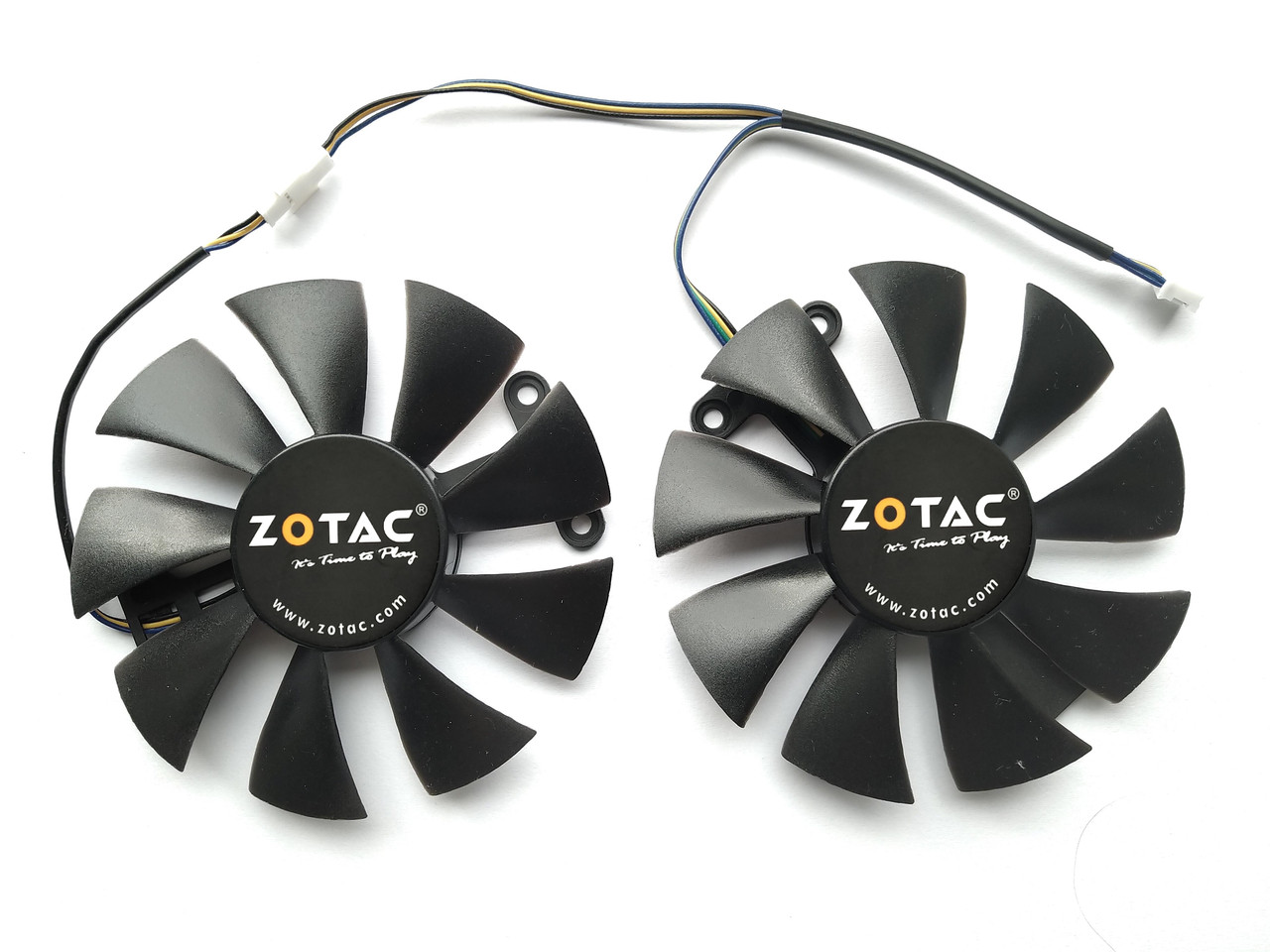 

Вентилятор Ecotherm для видеокарты Zotac PowerColor GFY09010E12SPA (GA91S2H GA91S2U) комплект 2 шт (№58.2)