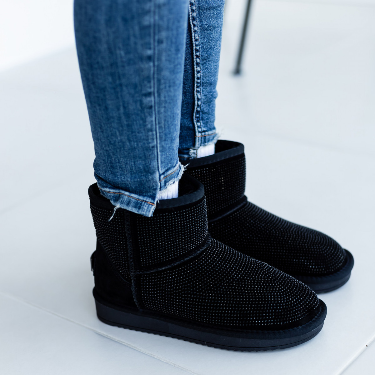 

Угги женские Fashion Vilo 2210 40 размер 25,5 см Черный