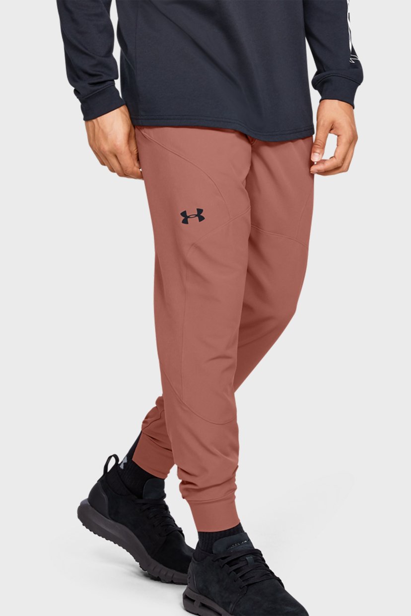 

Мужские терракотовые спортивные брюки UA FLEX WOVEN JOGGERS Under Armour XL 1352027-226