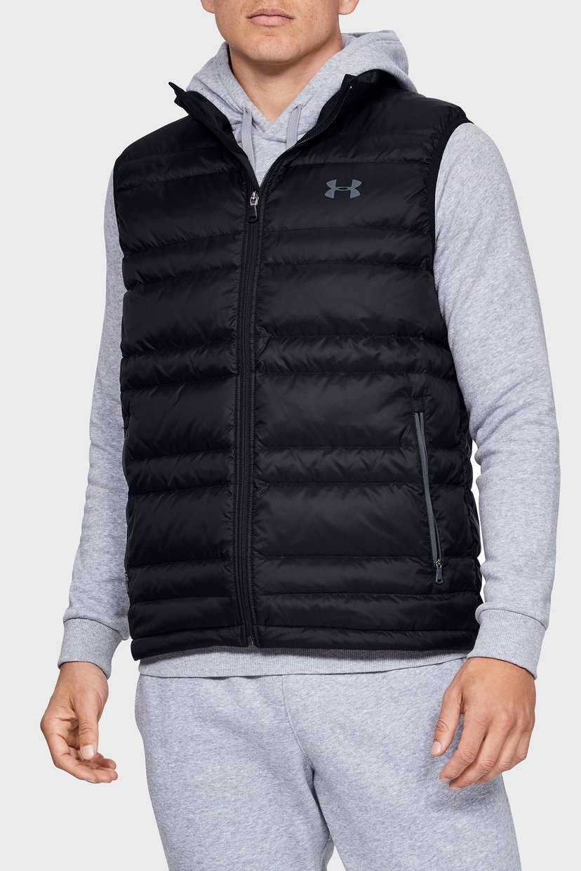 

Мужской черный жилет UA Armour Down Vest Under Armour  1342741-001, Мужской черный жилет UA Armour Down Vest Under Armour M 1342741-001