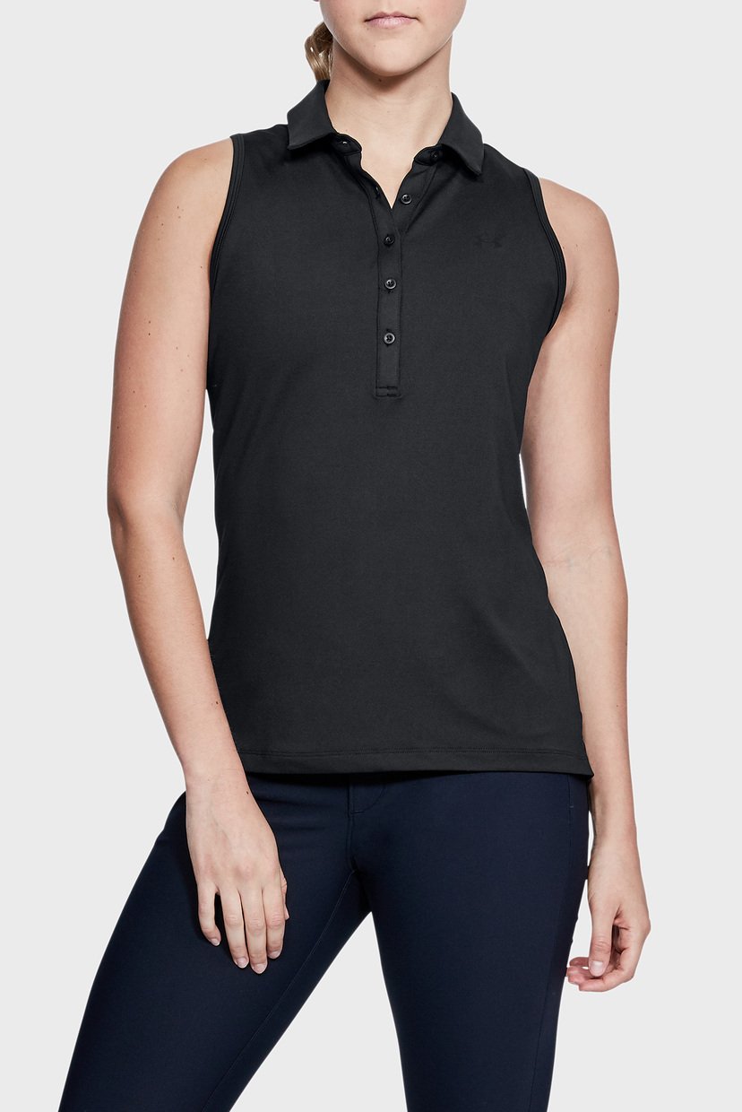 

Женское черное поло Zinger SL Polo Under Armour  1306156-001, Женское черное поло Zinger SL Polo Under Armour L 1306156-001