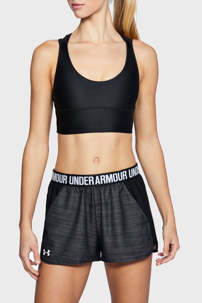 

Женский черный топ Longline Sport Bralette Under Armour  1307195-001, Женский черный топ Longline Sport Bralette Under Armour XS 1307195-001