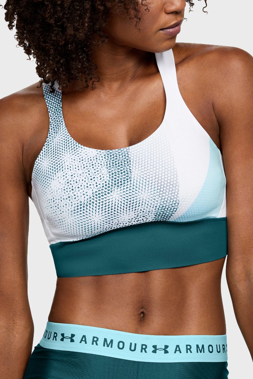 

Женский голубой топ Breathelux Perf Mid-Print Under Armour  1310883-100, Женский голубой топ Breathelux Perf Mid-Print Under Armour XL 1310883-100