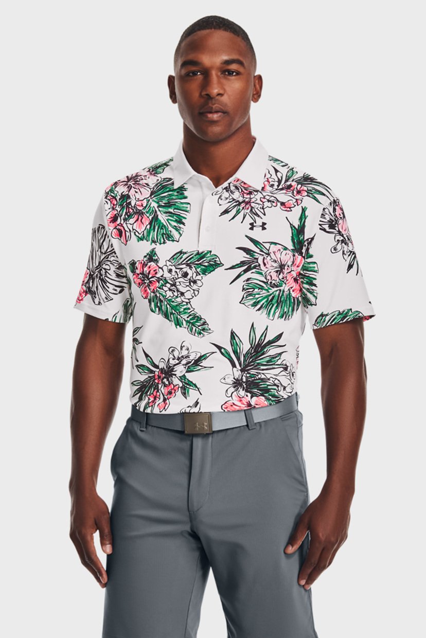 

Белое мужское поло UA Playoff Polo 2.0 Under Armour XXL 1327037-133