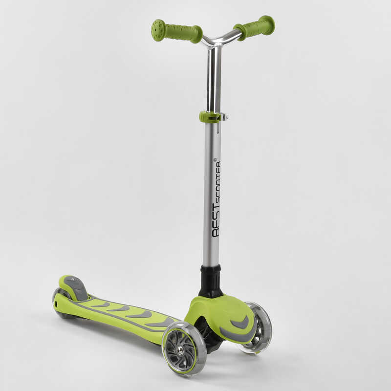 

Самокат трехколесный Best Scooter, САЛАТОВЫЙ Y-00436