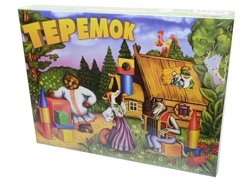 

Кубики Теремок малый 08081