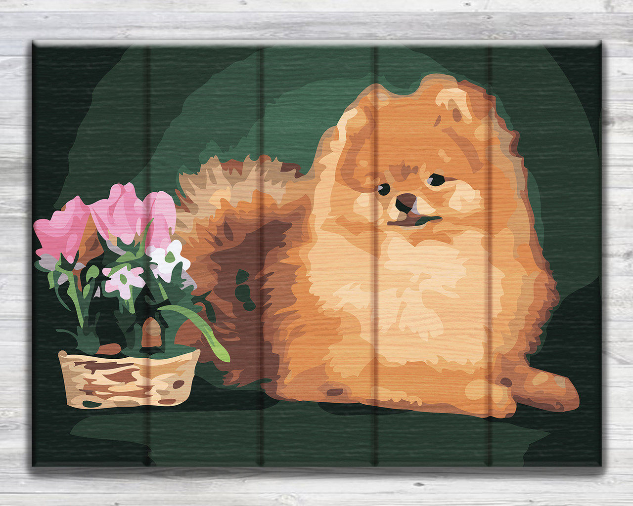 

Картина по номерам на дереве ArtStory Пушистое чудо 30*40 см (ASW144)