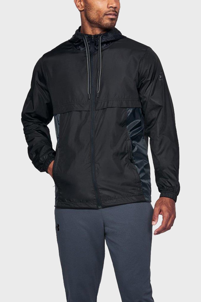 

Мужская черная ветровка SPORTSTYLE WINDBREAKER Under Armour S 1306482-001