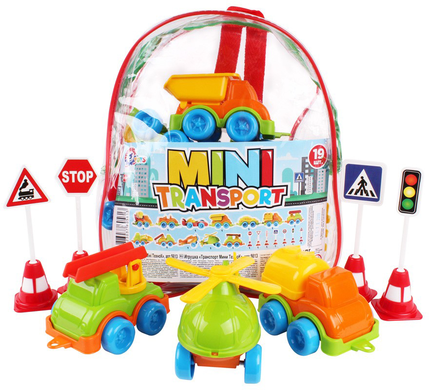 

Игрушка Technok Транспорт Мини (5613) (4823037605613)