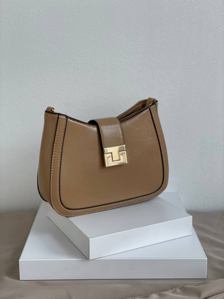 

Сумка №-6677 коричневый, размер 24*17*9