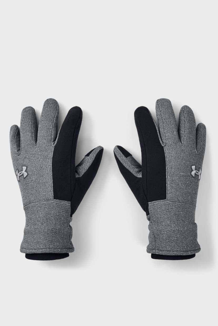 

Мужские серые перчатки UA M Storm Glove Under Armour S 1356695-012