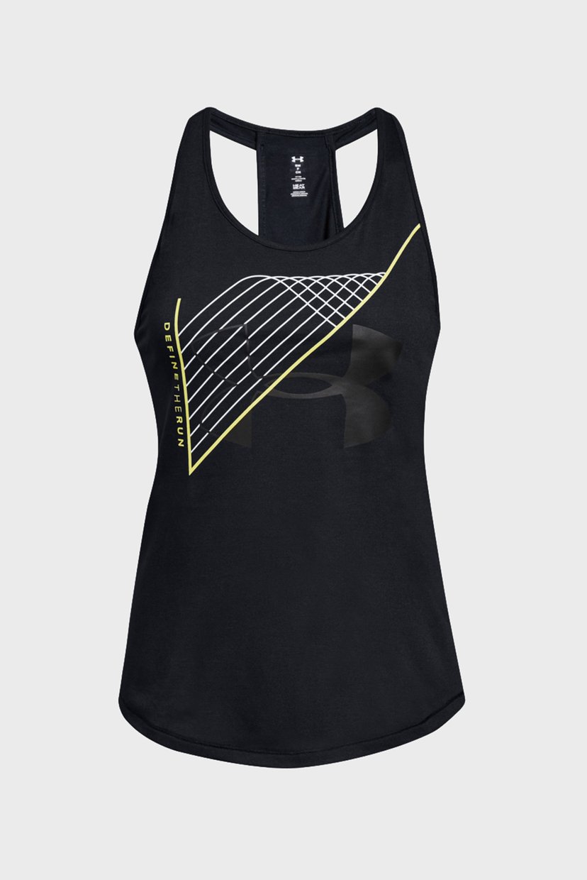 

Женский черный топ UA Swyft GX Tank Under Armour XL 1316181-001