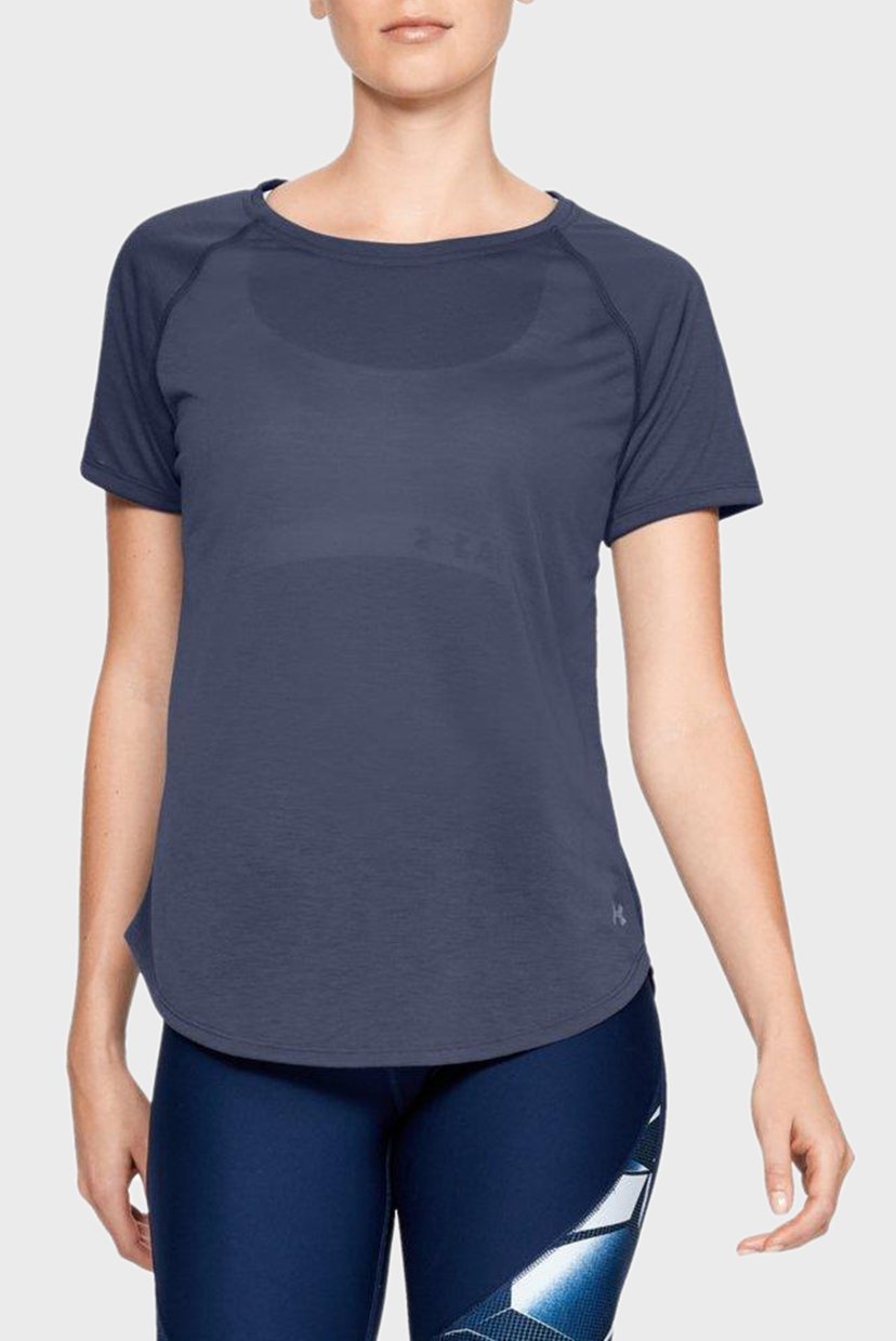 

Женская синяя футболка Whisperlight Short Sleeve Under Armour XS 1324144-497