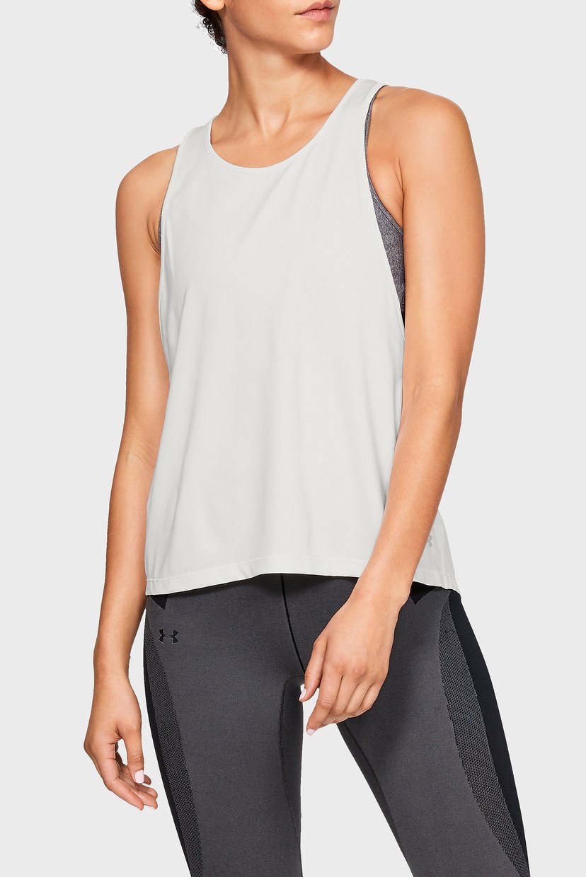 

Женская белая майка Armour Sport Branded Tank Under Armour  1328963-112, Женская белая майка Armour Sport Branded Tank Under Armour XS 1328963-112