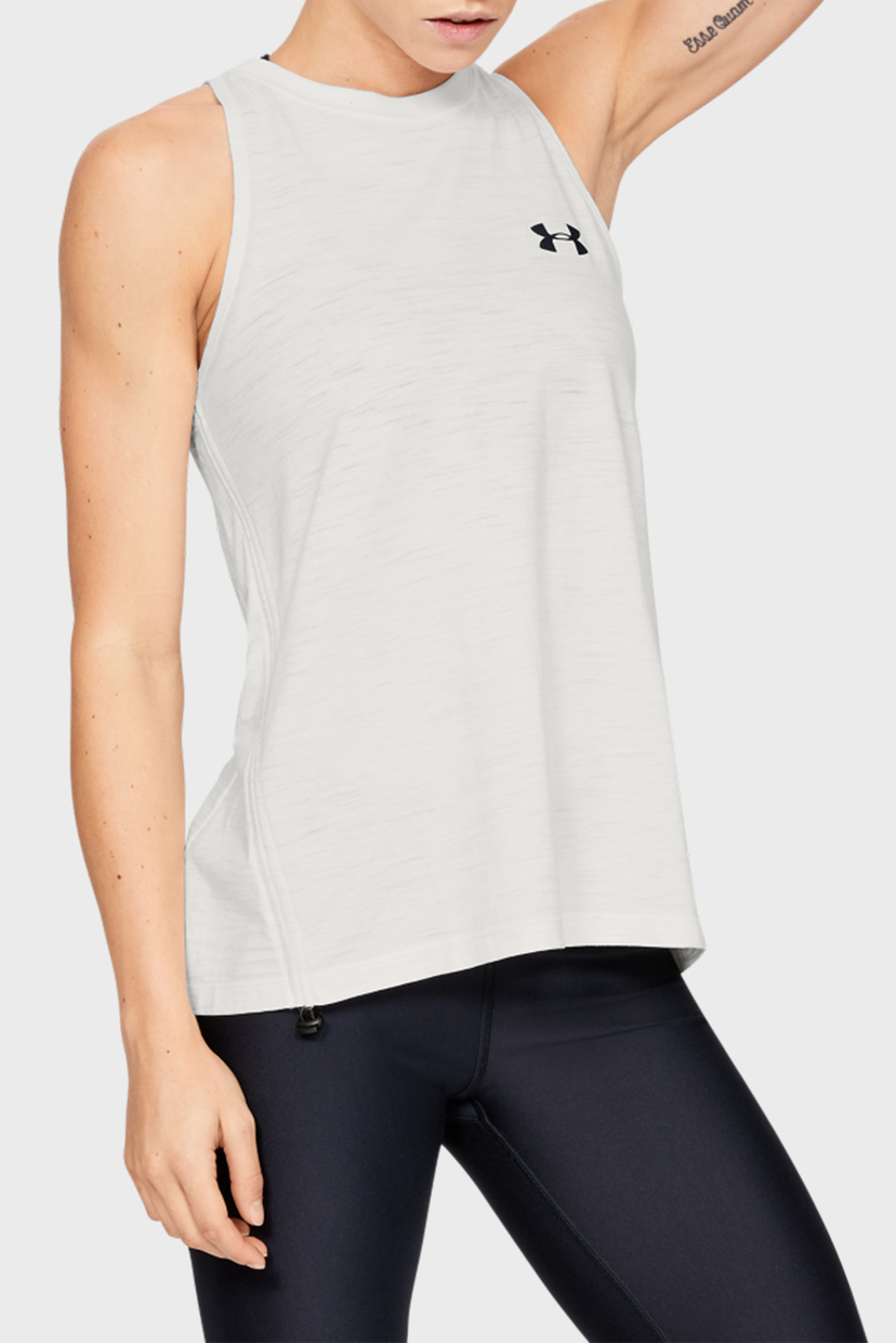

Женская балая майка UA Charged Cotton Tank Adjustable Under Armour  1351748-112, Женская балая майка UA Charged Cotton Tank Adjustable Under Armour S 1351748-112