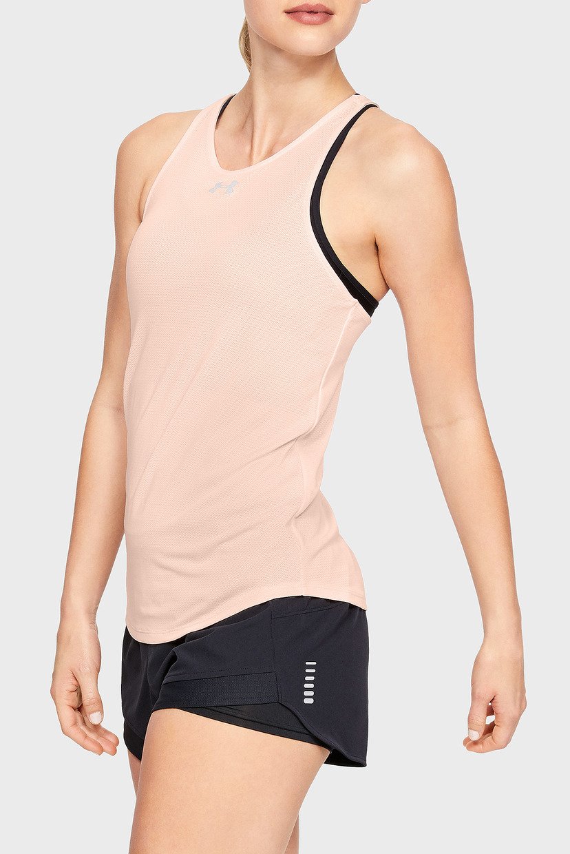 

Женская персиковая майка UA Qualifier Tank Under Armour  1326503-805, Женская персиковая майка UA Qualifier Tank Under Armour XS 1326503-805