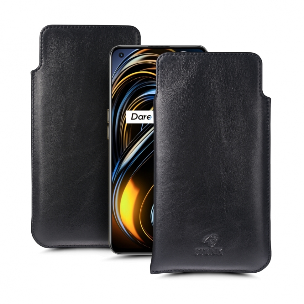 

Футляр Stenk Elegance для Realme GT 5G Чёрный