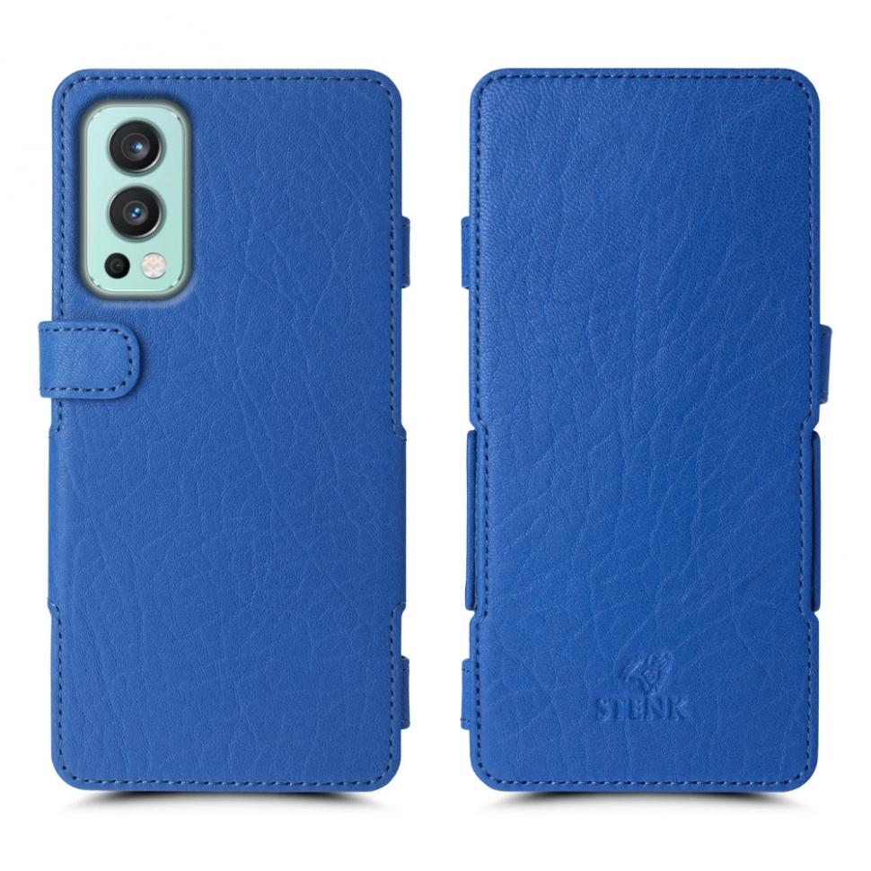 

Чехол книжка Stenk Prime для OnePlus Nord 2 5G Ярко синий
